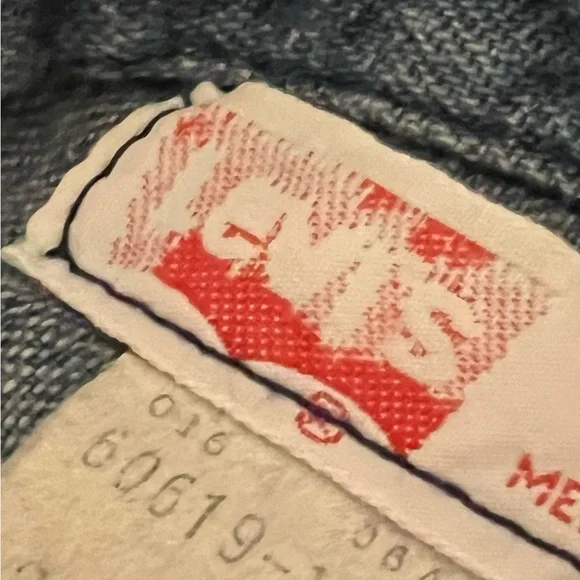 Vintage Orange Tag Levi’s Denim Pullover Shirt - Picture 10 of 12